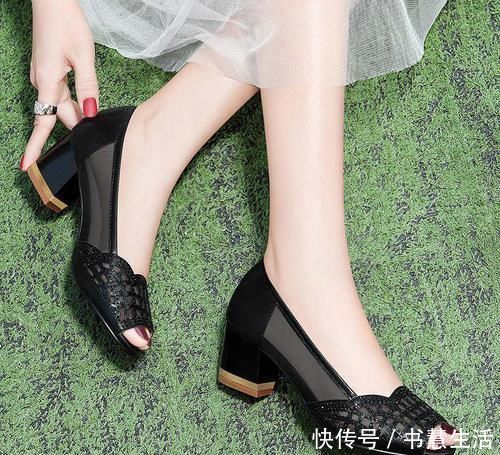 鱼春|甜美秀气优雅的女鞋穿出好身材,轻松上班逛街,更显女神范儿