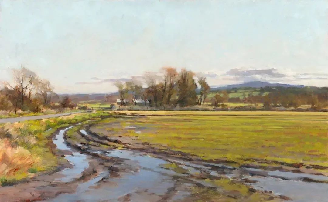 画家$生活写生风景画,用画笔记录下最美的风景,画家黛博拉·蒂尔比