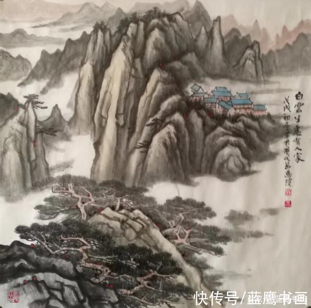 白云深处|嵒璞作品:白云深处有人家