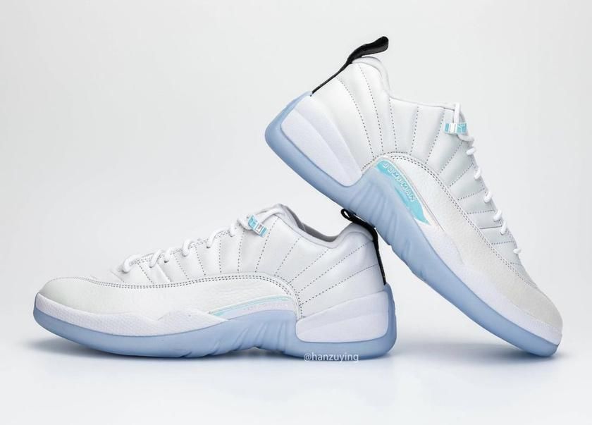 外观干净清爽！Air Jordan 12 Low 全新 “Easter” 配色即将发布！