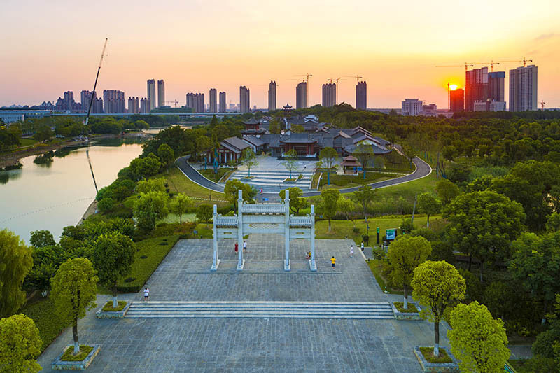 湿地|三颗“明珠”扮靓武汉东西湖 市民享“身边绿”和“四季花”