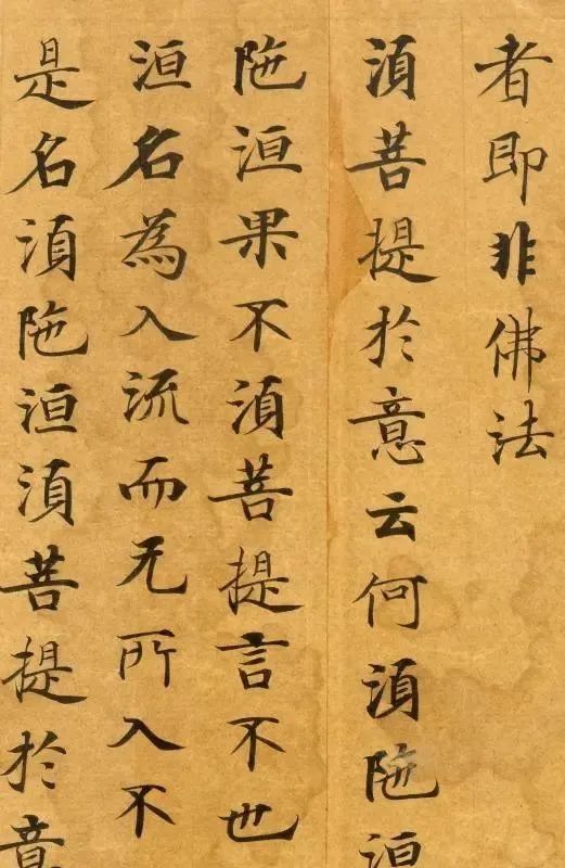 書法史&甘肅黃沙下挖出的小楷,埋藏了800多年,乃是武則天親自找人所寫