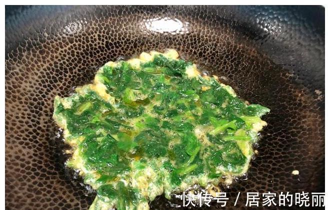 土鸡蛋|这菜叶比茎营养高，当垃圾丢掉太可惜，加上鸡蛋炒一盘，味道真香