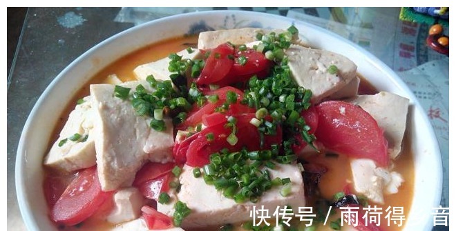 开胃|麻婆豆腐的口味太重教你一道番茄豆腐，豆腐软烂美味又开胃！