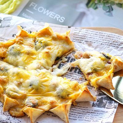 披萨酱|低脂全麦花轮披萨