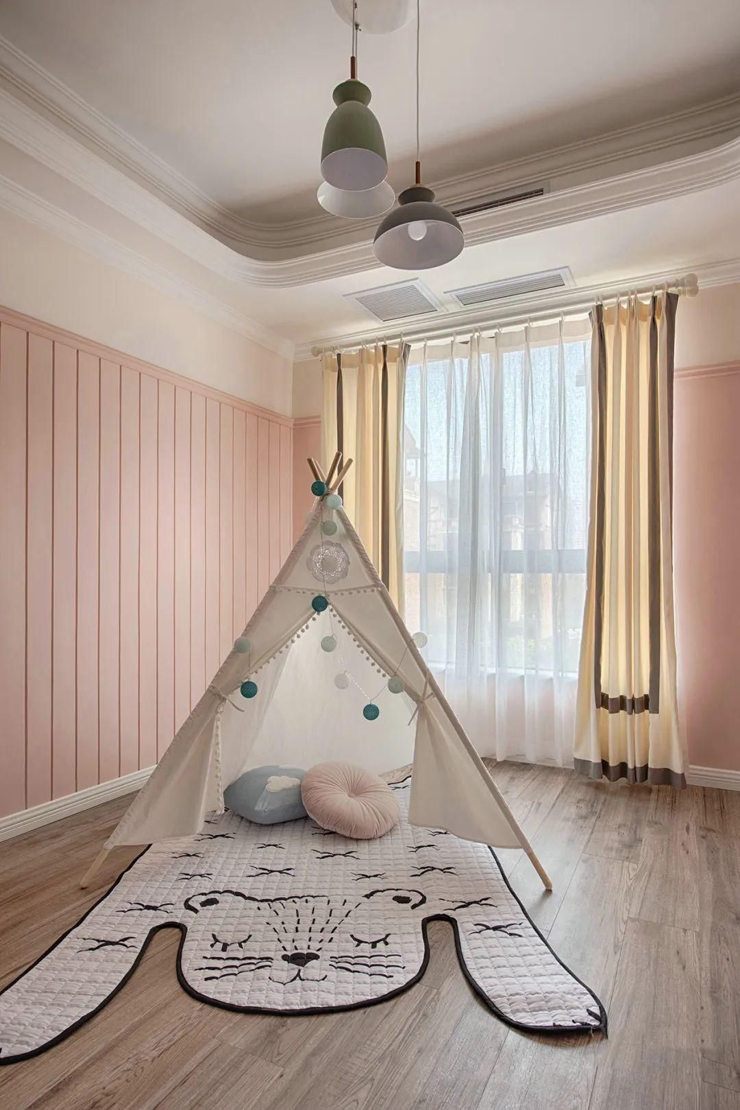 边框|第一次见高级大杂烩,127㎡现代轻奢,混搭多种风格,独特优雅~