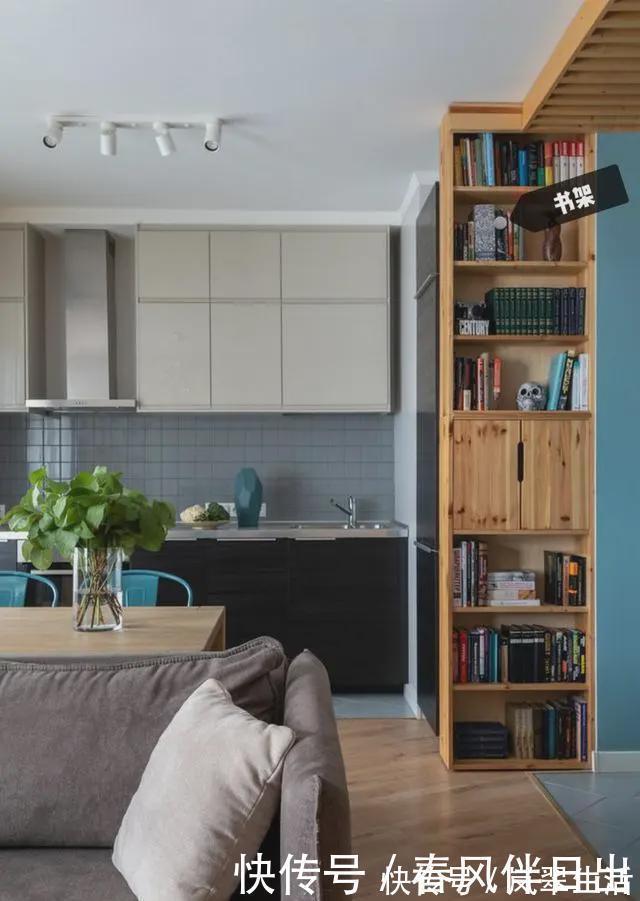 小姐姐|她一个人攒了10年工资,把48㎡装的漂漂亮亮,一室一厅,五脏俱全