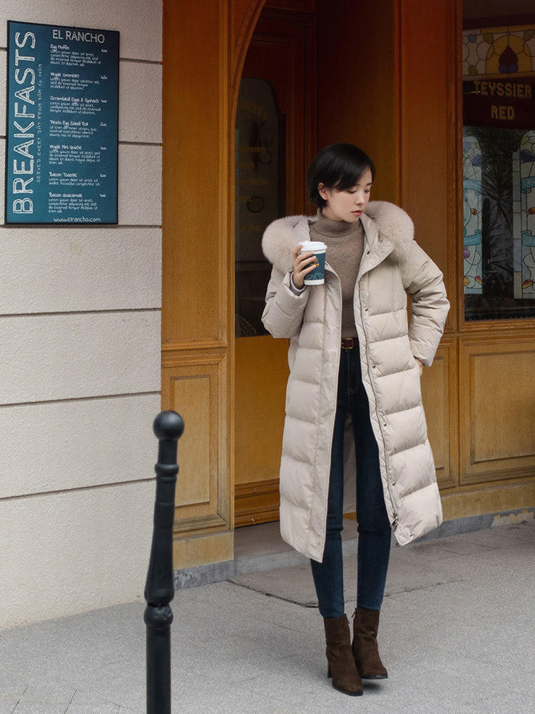 保暖|入冬之后大衣这样穿更有氛围感,搭配针织半身裙更加时尚!