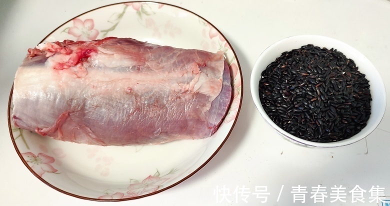 黑米|我的减脂早餐,一把黑米,一块牛肉,锁住营养,低卡又健康