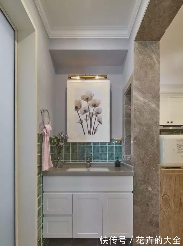 储物|70平米小户型,全屋简洁清爽又雅致,到处都打满了柜子,储物超强