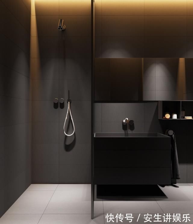 漂亮|灵活的深灰色的现代装饰设计,大气又漂亮