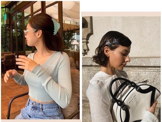 发饰|今年流行的发饰,这3个百搭又日常,随便一戴就很好看