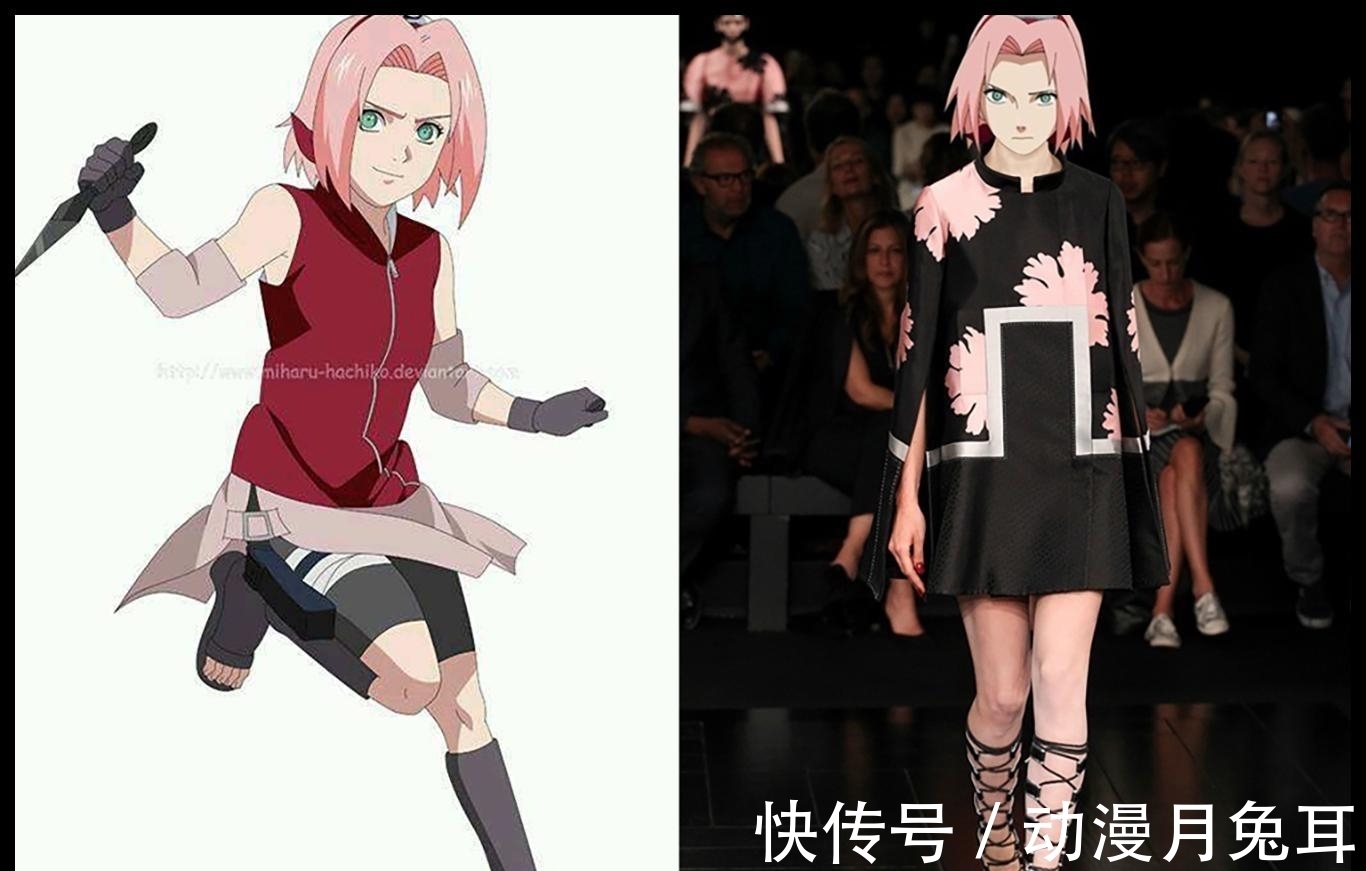 火影|《火影忍者》时装秀毫无违和感,服装设计师可能也是火影迷