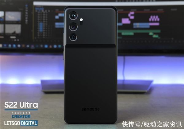 超广角|神似小米11 Ultra！三星Galaxy S22 Ultra渲染图曝光：相机巨大