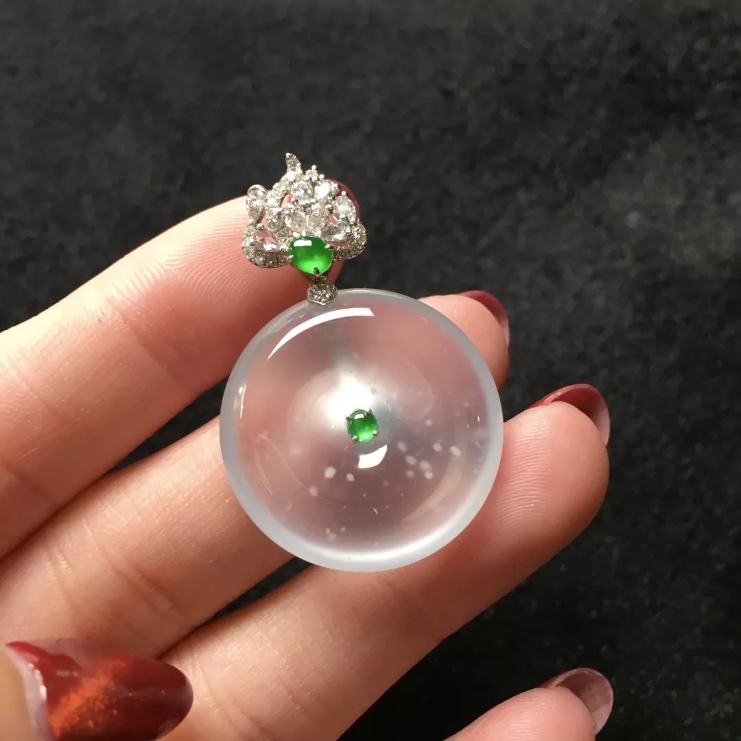 雪花棉,翡翠里的冰雪世界|玉赏 | 雪花棉翡翠