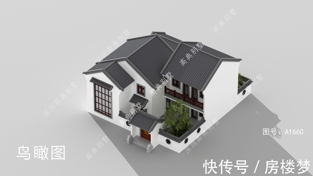 别墅|这款中式自建房，建在农村，让你的家脱颖而出。