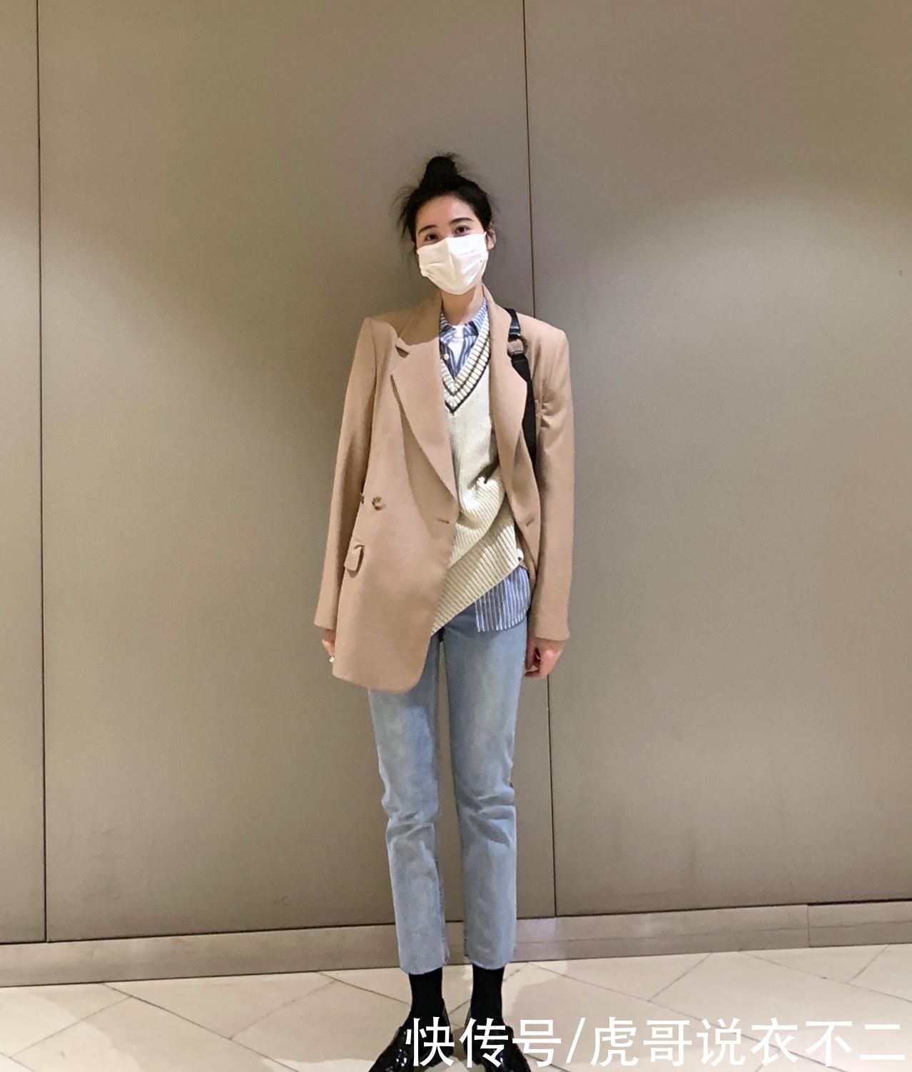 “穿腻了”大衣？早春可以尝试浪漫简约穿搭，比大衣更有气质