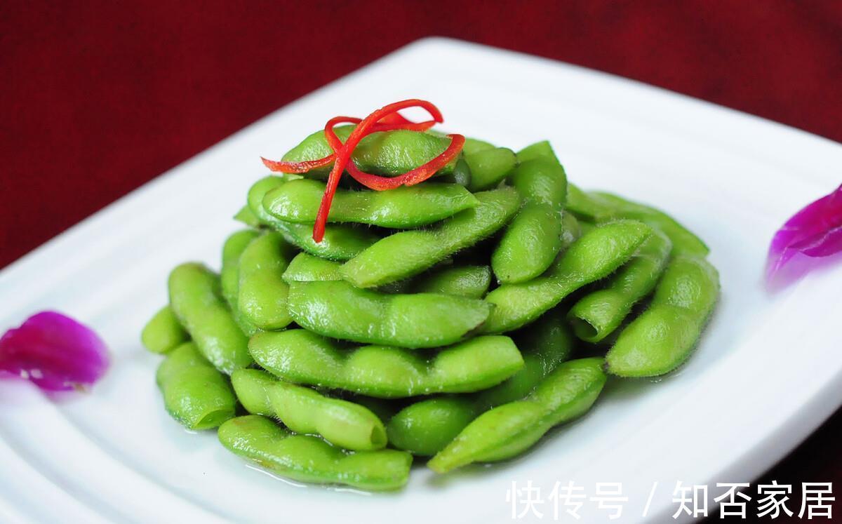 桂皮|夏天毛豆正当季,分享3个技巧,煮出来翠绿入味,比烧烤店还好吃