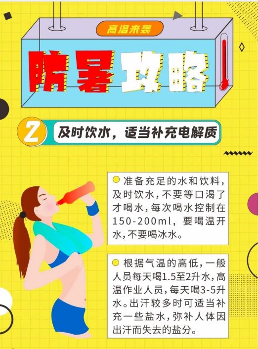 中暑|【通城疾控】热热热，高温天气来势汹汹这些攻略必不可少！