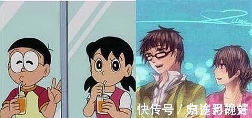 小龙女|动漫中六对情侣长大后的样子,哪吒小龙女壁咚,柯南小兰太甜蜜