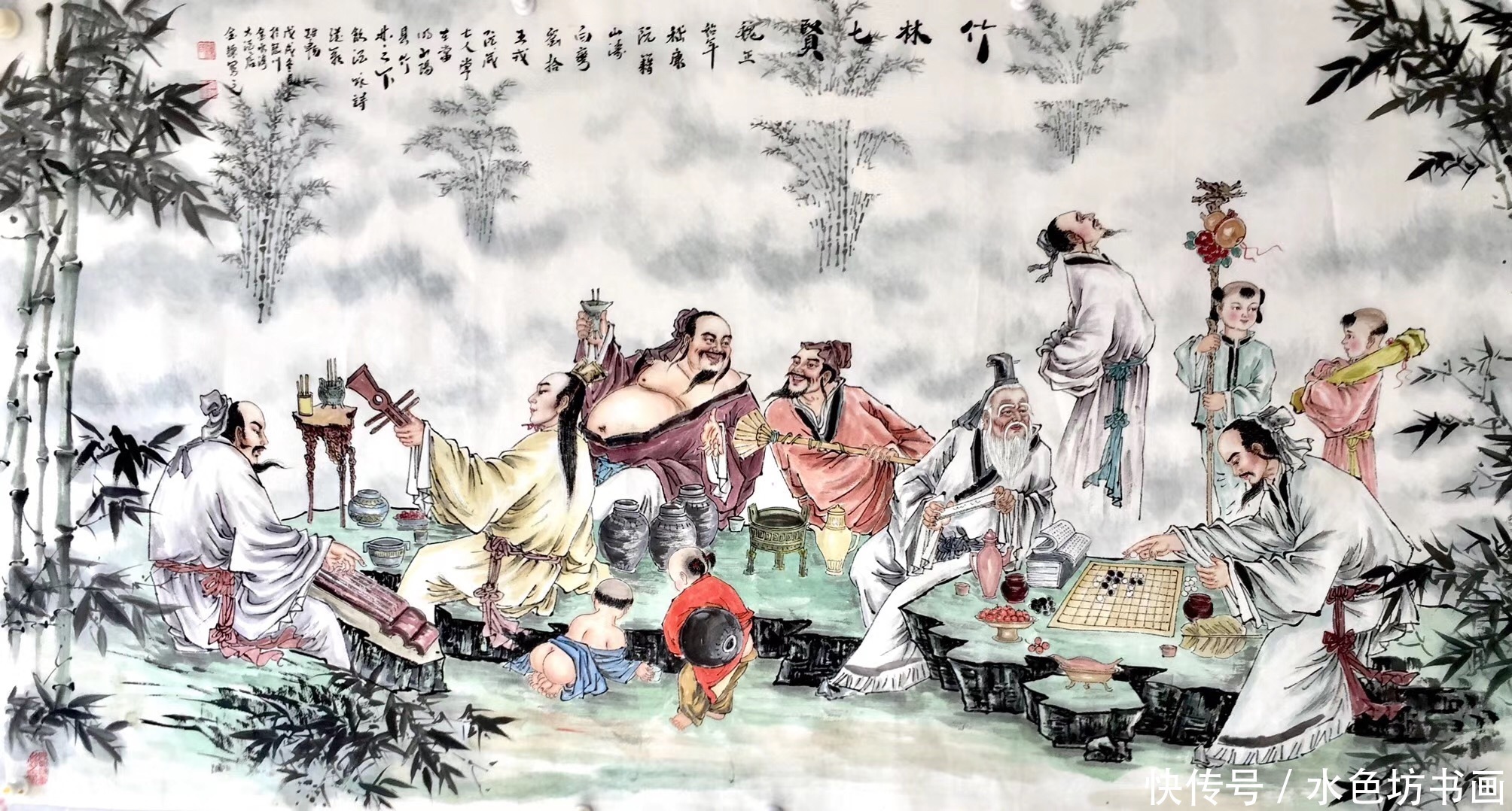 画家专栏 │钟金镖——精品人物画 形神俱佳