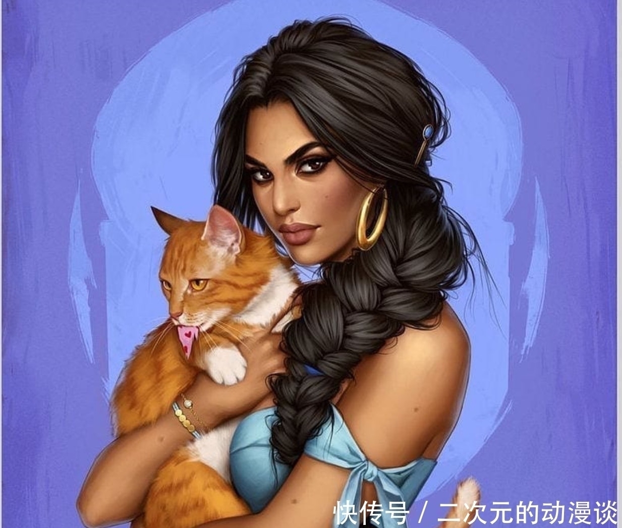 迪士尼公主|迪士尼公主“拟真人化”爱丽儿完胜真人版，但贝儿还是艾玛好看