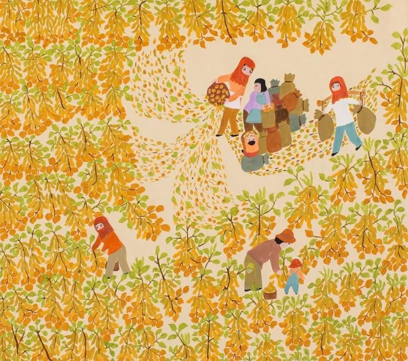 龙腾狮舞|文化走亲 云端悦展 嘉善姚庄农民画颂新时代