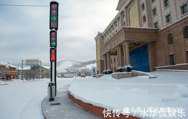 实访|实访-35℃中蒙边界小城，没车红绿灯是摆设，大街上只见3种人