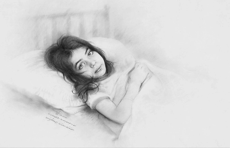 艺术家!伊朗艺术家莫提.Katouzian 素描作品欣赏