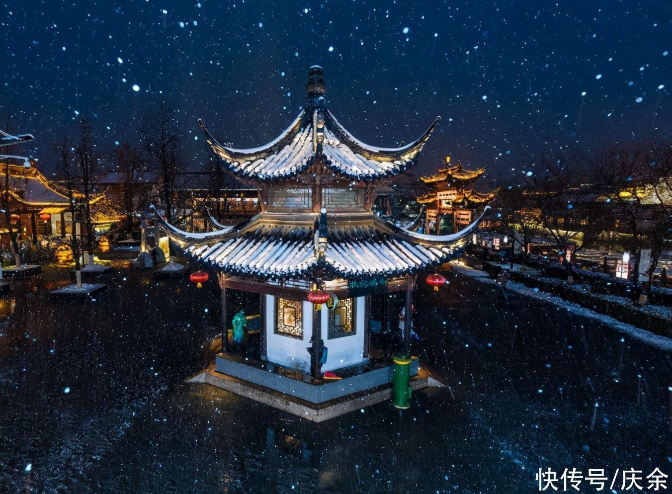 山寺桃花#韩愈很浪漫的一首诗,短短28字,便美得令人心醉