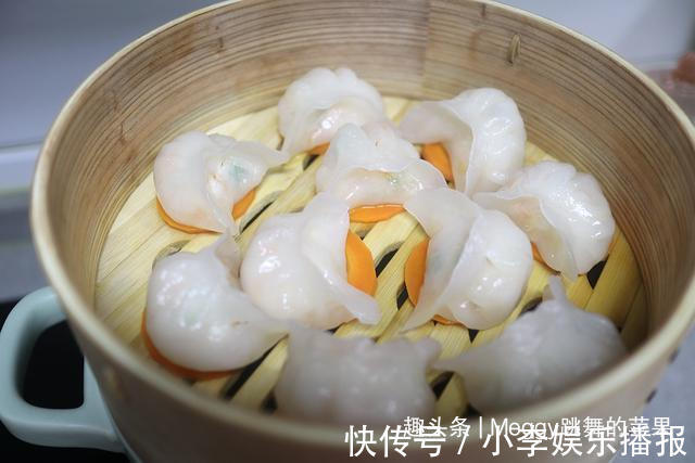 私厨水晶虾饺100功，皮透馅Q，独家秘方无保留，天天吃不是梦
