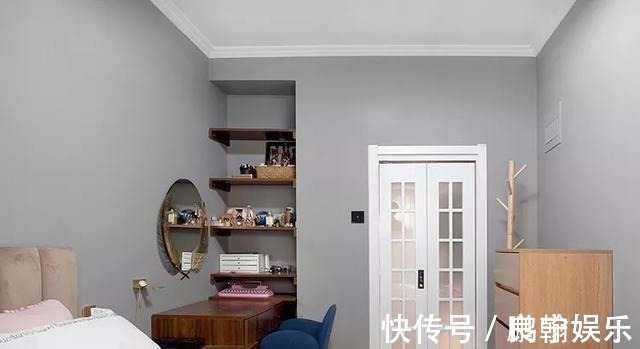 榻榻米|47㎡一室改两室,进门衣帽间,阳台变次卧,装出来比80㎡还要大