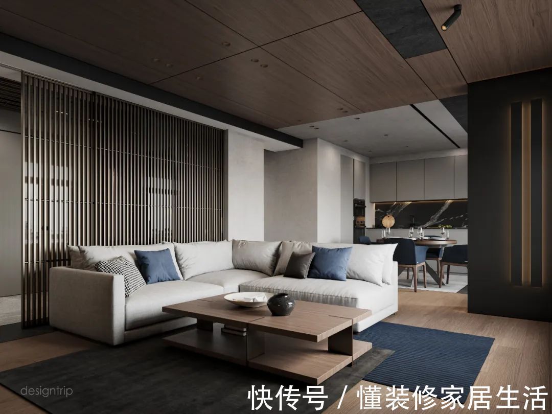 客厅|轻奢系客厅设计