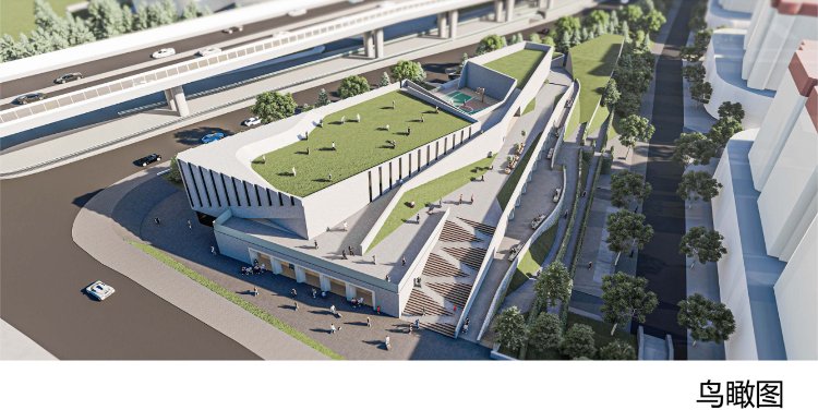 建筑面积|市北区新增社区体育中心 规划停车位不少于350辆