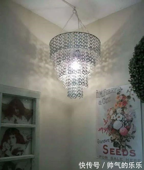 拉环|易拉罐喝完别扔,把环收集,简单的改一改,可做出很多妙用作品