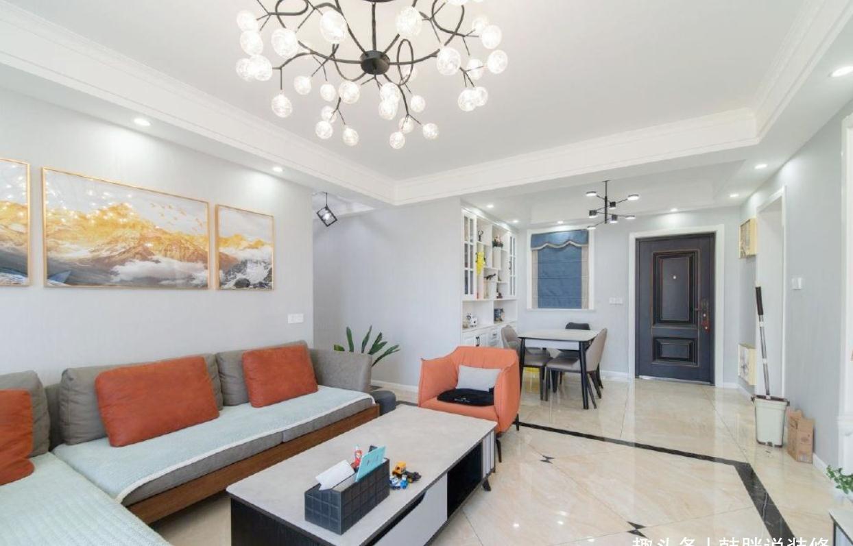 衣柜|128㎡四居室，主卫走廊装满衣柜，秒变步入式衣帽间，仪式感满满