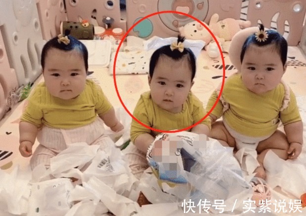 宝妈|“拆家女团”三胞胎宝宝走红,中间那个一脸无辜,却数她撕得最欢