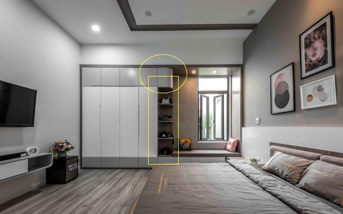 一体|2021年卧室都流行这么装了，衣柜+飘窗做一体化设计，最少能省5㎡