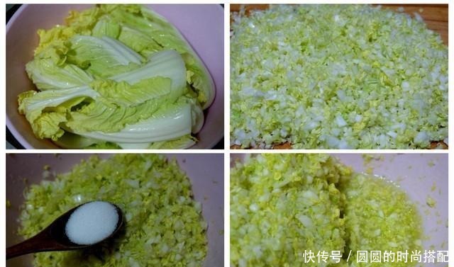 饺子|我家饺子最近常做这个馅,有荤有素营养好,青菜汁揉面孩子更爱吃