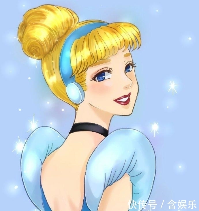 艾莎女王|卡通风格的迪士尼公主,乐佩公主甜美可爱,艾莎女王冷艳动人