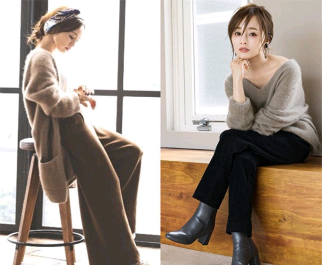 低调温柔的冬季穿搭,随性优雅又温柔,简简单单的样子就很美好