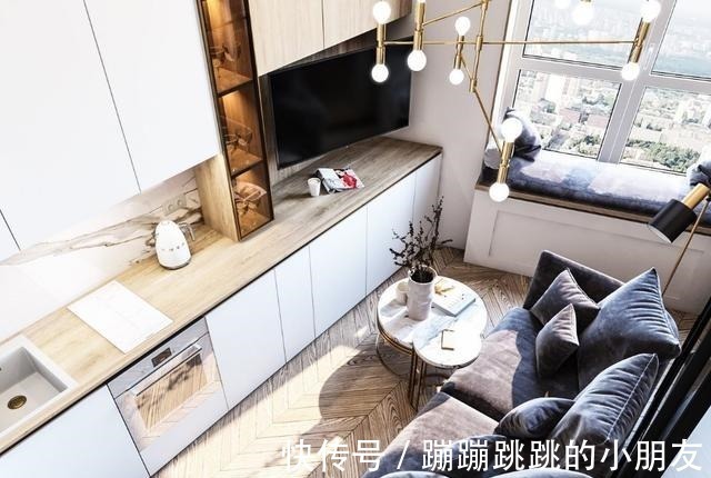 灯源|53岁阿姨独居33㎡公寓,房屋设计让人赏心悦目,高级又耐看!