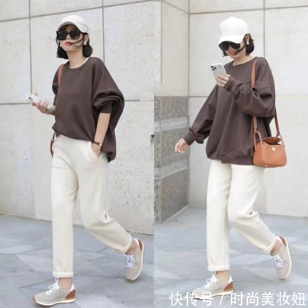 教科书|教科书级别的“显瘦”穿搭，124斤梨形身材，照穿优雅又养眼