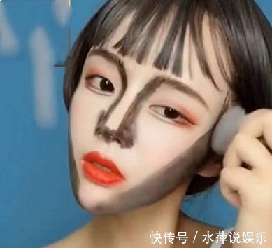 整容|女孩因为自己的脸大，特意化了美美的妆容，像是刚韩国整容回来