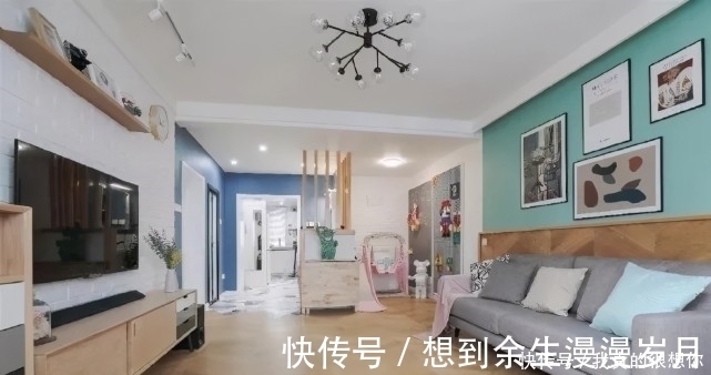 层高|一进门就迷住了！玄关鞋柜“一面墙”，最满意厨房，漂亮实用!