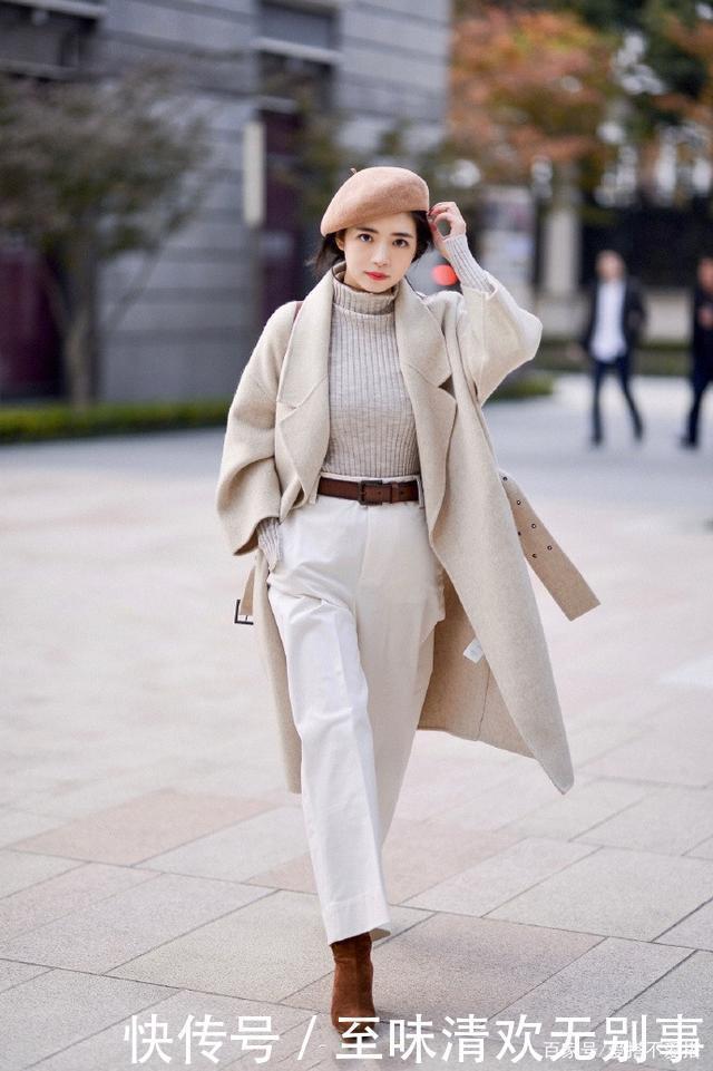 大衣才是初冬“扛把子”,今年这样穿,保暖显气质,三木都爱了