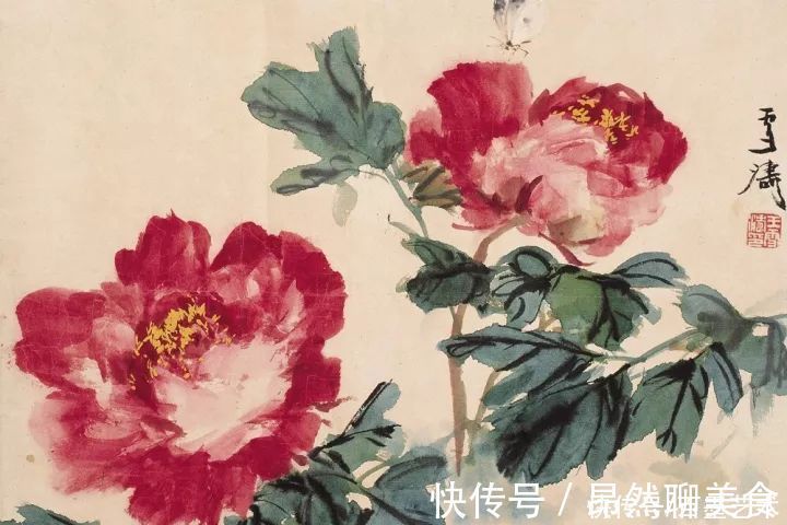 小写意@唯有牡丹真国色!小写意牡丹画150幅,美醉了