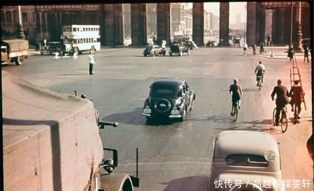 武装到牙齿|彩色老照片:看看第三帝国时期武装到牙齿的德军、柏林街头的繁华