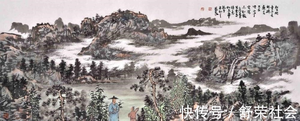 画家#揭秘“和尚”对山水画创作的影响,为何古代画家多为得道高僧?