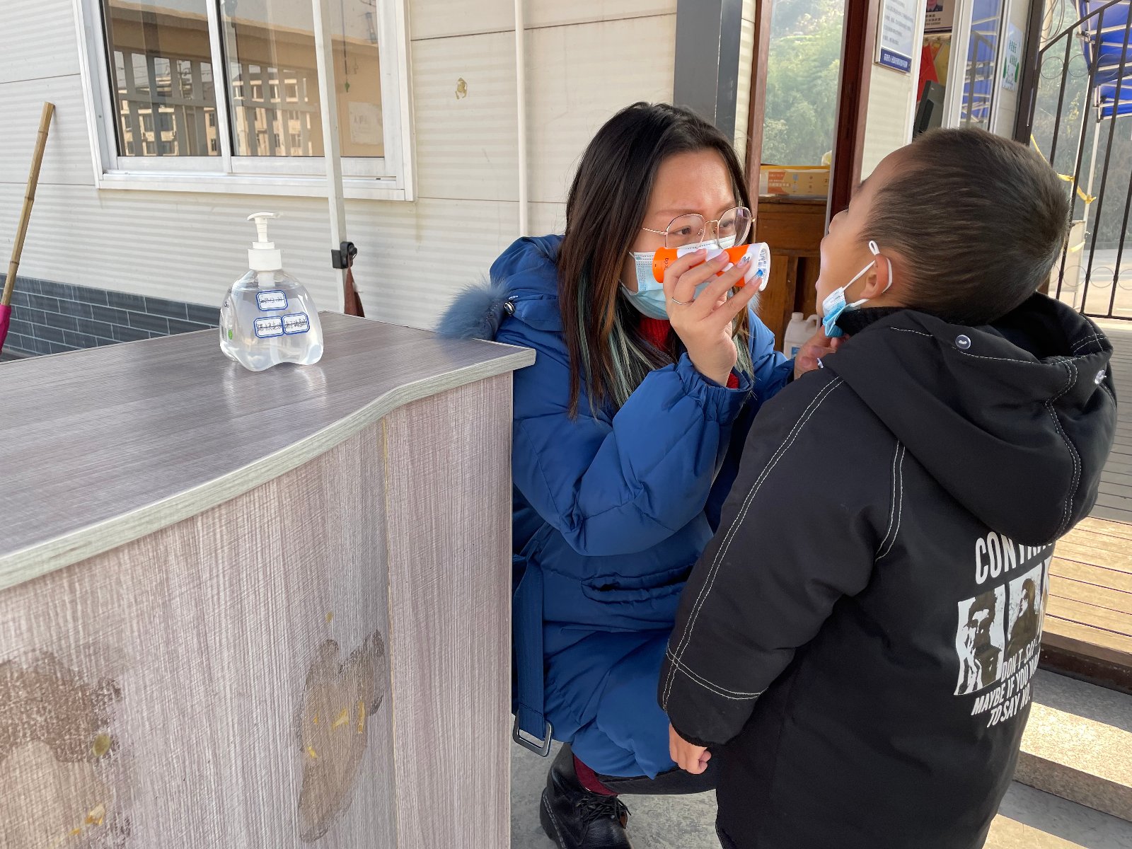 晨检|横店中心幼儿园福海园区：晨检先行 健康护航